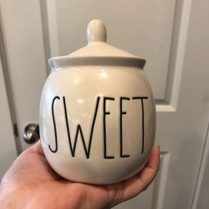 Rae Dunn “sweet” canister